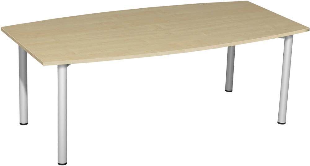 Geramöbel Konferenztisch faßförmig 2000 x 800/1200 x 720 mm Onyx Produktbild Geramöbel Konferenztisch faßförmig 2000 x 800/1200 x 720 mm Onyx