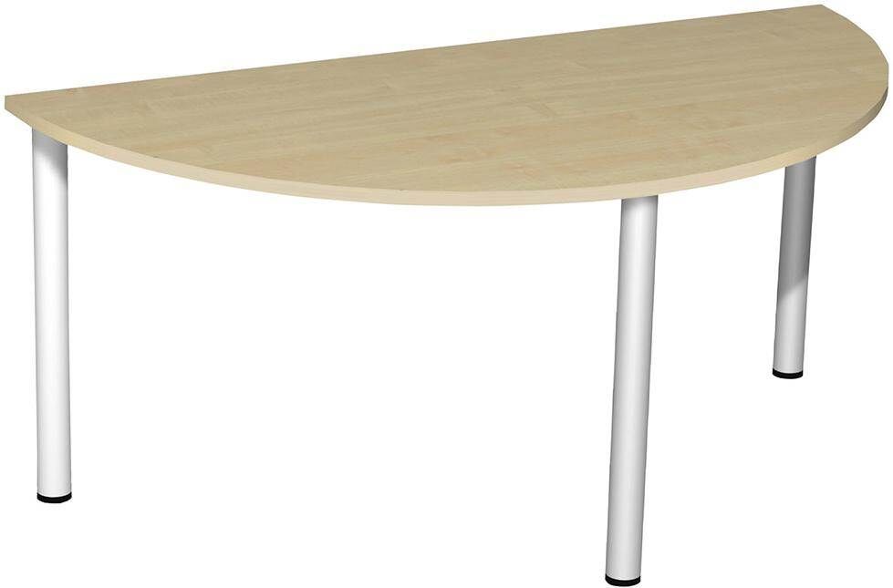 Geramöbel Konferenztisch Halbkreis 1600 x 800 Onyx Produktbild Geramöbel Konferenztisch Halbkreis 1600 x 800 Onyx