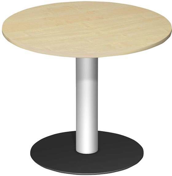 Geramöbel Konferenztisch rund 900 mm Durchmesser Onyx Produktbild Geramöbel Konferenztisch rund 900 mm Durchmesser Onyx