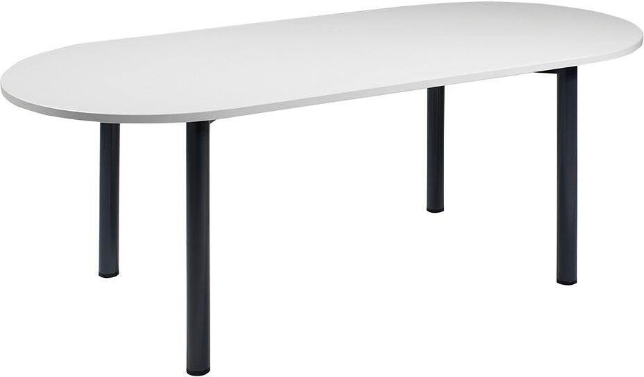 Geramöbel Konferenztisch oval 2000 x 900 mm Onyx Produktbild Geramöbel Konferenztisch oval 2000 x 900 mm Onyx