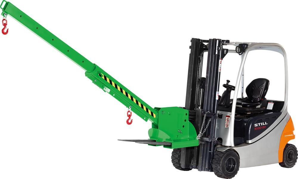 RR Kranarm RKT5 ausziehbar Last 5000 kg 5 fach verstellbar grün Produktbild RR Kranarm RKT5 ausziehbar Last 5000 kg 5 fach verstellbar grün