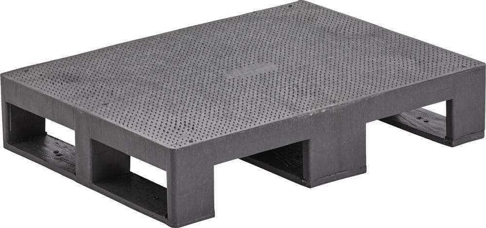 Halbpalette Kunststoff 800x600x150 mm Anti-Rutsch-OF Produktbild Halbpalette Kunststoff 800x600x150 mm Anti-Rutsch-OF