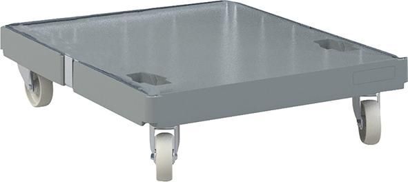 ESB Kunststoffrollplatte 724 x 815 x 225 mm Tragkraft 500 kg Produktbild ESB Kunststoffrollplatte 724 x 815 x 225 mm Tragkraft 500 kg