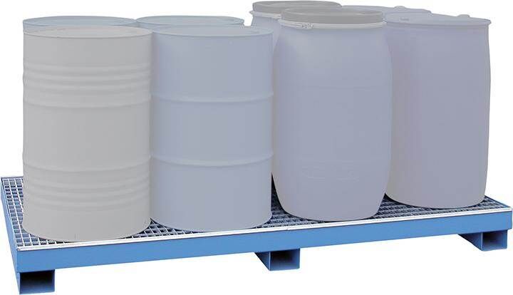 Lacont Auffangwanne Stahl CW 8 lackiert 2420 x 1220 x 210 mm Produktbild Lacont Auffangwanne Stahl CW 8 lackiert 2420 x 1220 x 210 mm