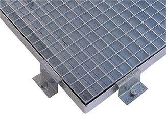 Lacont Bodenelement Stahl verzinkt 1350 x 1400 x 78 mm Produktbild Lacont Bodenelement Stahl verzinkt 1350 x 1400 x 78 mm bild 6