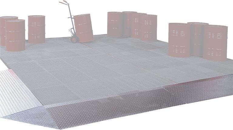 Lacont Bodenelement Stahl verzinkt 2850 x 1400 x 78 mm Produktbild Lacont Bodenelement Stahl verzinkt 2850 x 1400 x 78 mm