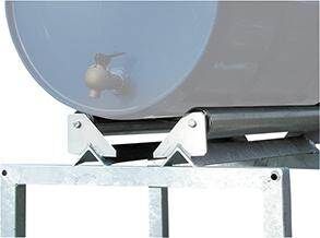 Lacont Drehbare Rollenauflage Fassauflage Produktbild Lacont Drehbare Rollenauflage Fassauflage