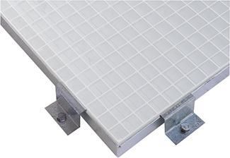 Lacont Kreuzklemme Typ KK123 für Bodenelemente mit 123 mm Produktbild Lacont Kreuzklemme Typ KK123 für Bodenelemente mit 123 mm bild 2