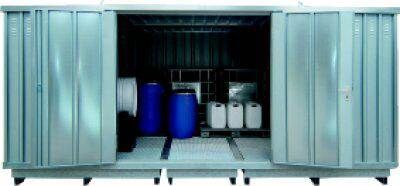 Lacont Sicherheitslagerhaus 5075 x 4075 mm verzinkt Produktbild Lacont Sicherheitslagerhaus 5075 x 4075 mm verzinkt