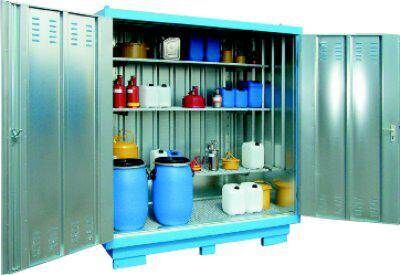 Lacont Sicherheitslagerhaus 6075 x 2875 mm verzinkt und außen lackiert Produktbild Lacont Sicherheitslagerhaus 6075 x 2875 mm verzinkt und außen lackiert bild 1