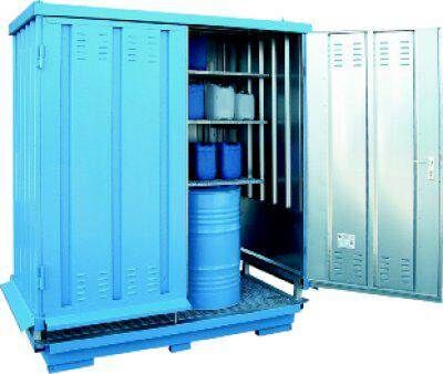 Lacont Sicherheitslagerhaus NB 1075 x 2075 mm verzinkt und außen lackiert Lacont Sicherheitslagerhaus NB 1075 x 2075 mm verzinkt und außen lackiert