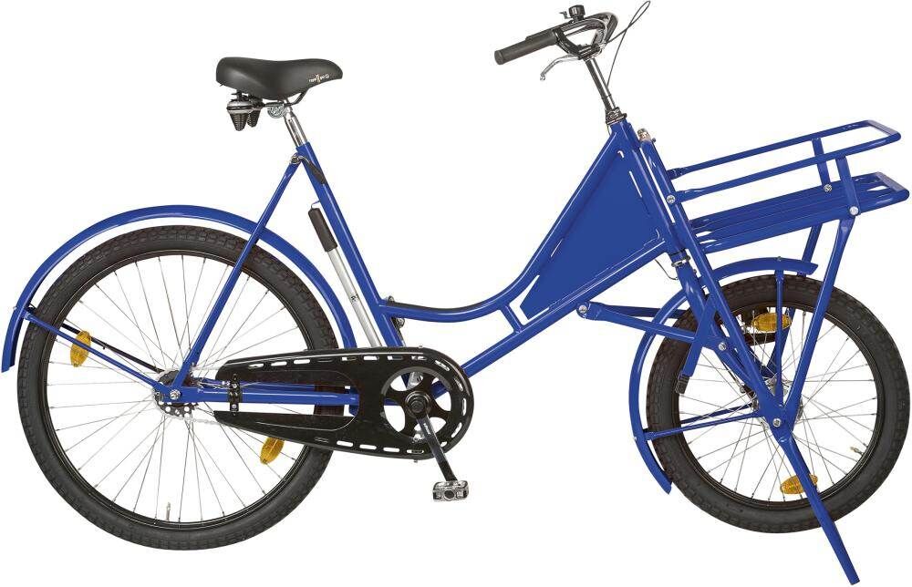 Lindner Lastenfahrrad Classic blau mit Lastenträger 50kg Lindner Lastenfahrrad Classic blau mit Lastenträger 50kg