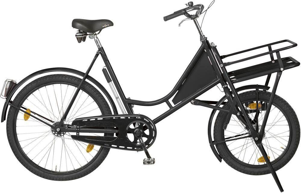 Lindner Lastenfahrrad Classic schwarz mit Beleuchtung und Lastenträger 50kg Produktbild Lindner Lastenfahrrad Classic schwarz mit Beleuchtung und Lastenträger 50kg