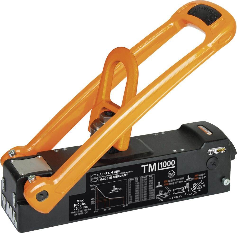 Alfra Lasthebemagnet TML1000 Tragkraft 1000 kg Produktbild Alfra Lasthebemagnet TML1000 Tragkraft 1000 kg