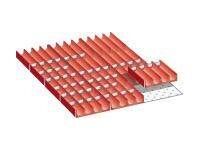 Lista Mulden Set für Fronthöhe 50mm 12 Teile 50 Wände 4 teilig Produktbild Lista Mulden Set für Fronthöhe 50mm 12 Teile 50 Wände 4 teilig