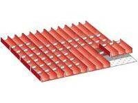 Lista Mulden Set Schubladen Einteilung für Fronthöhe 50mm 16 Teile 60 Wände Produktbild Lista Mulden Set Schubladen Einteilung für Fronthöhe 50mm 16 Teile 60 Wände