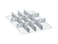 Lista Schlitzwände für Fronthöhe 75mm 27x36E 11 teilig Produktbild Lista Schlitzwände für Fronthöhe 75mm 27x36E 11 teilig