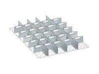 Lista Schlitzwände für Fronthöhe 75mm 27x36E 29 teilig Produktbild Lista Schlitzwände für Fronthöhe 75mm 27x36E 29 teilig