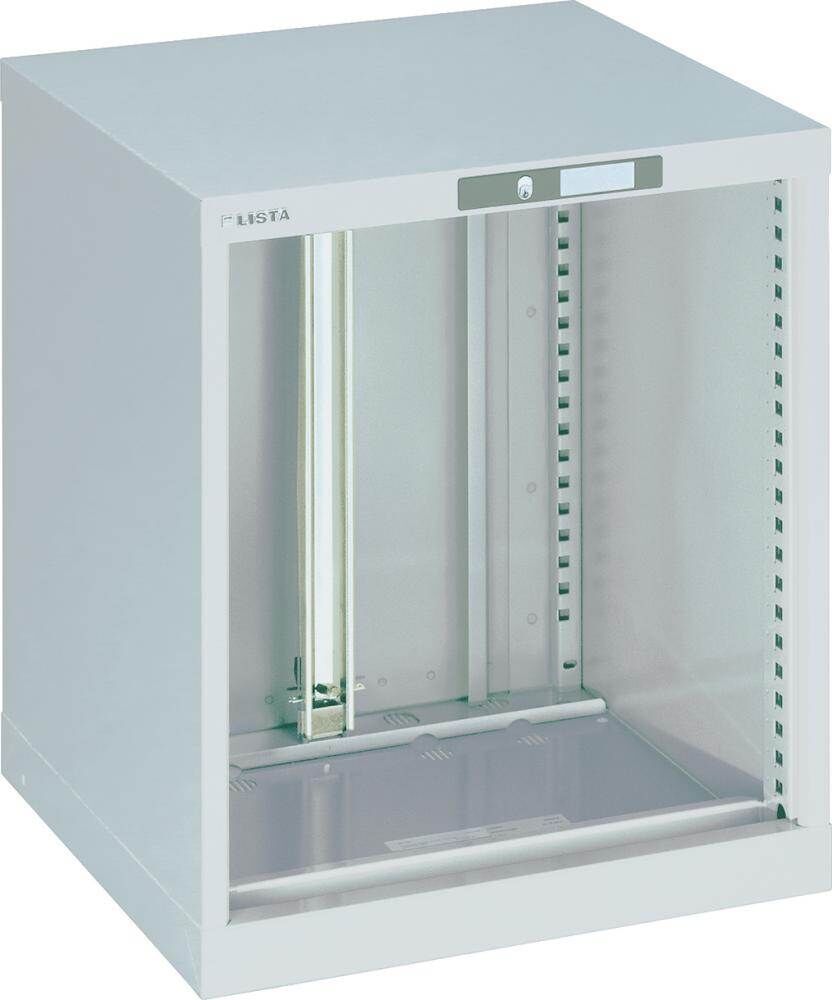 Lista Schrankgehäuse lichtgrau Leergehäuse Höhe 850mm Produktbild Lista Schrankgehäuse lichtgrau Leergehäuse Höhe 850mm