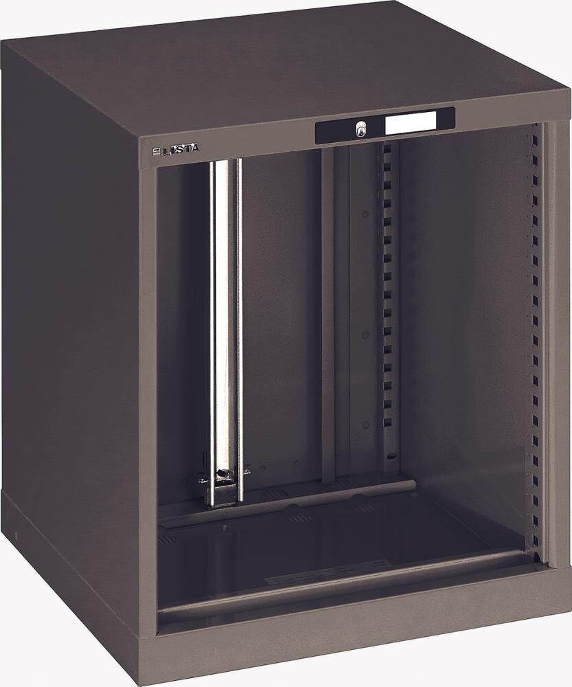 Lista Schrankgehäuse Leergehäuse grau metallic für Schubladenschränke Höhe 800mm Lista Schrankgehäuse Leergehäuse grau metallic für Schubladenschränke Höhe 800mm