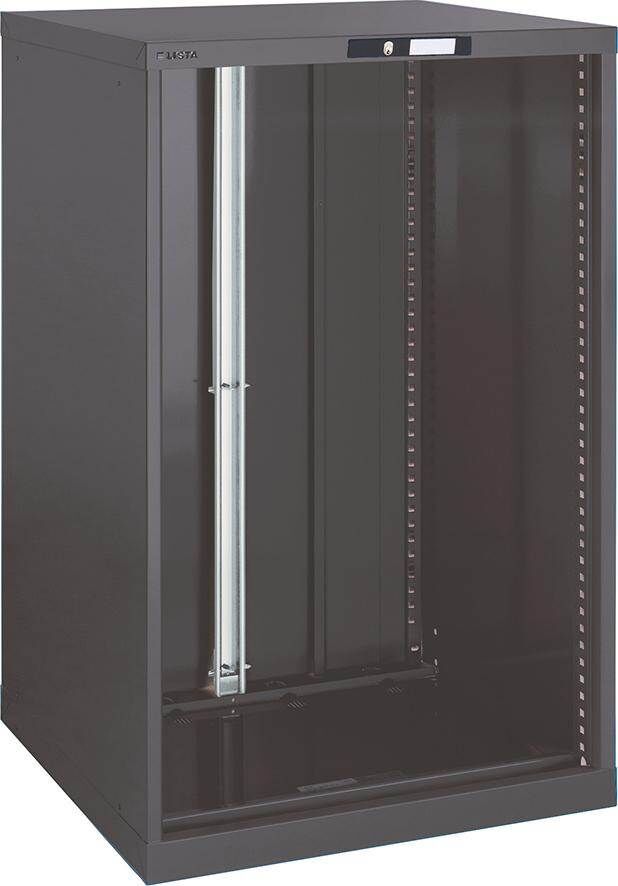 Lista Schrankgehäuse 36x36E Höhe 1325mm grau metallic Produktbild Lista Schrankgehäuse 36x36E Höhe 1325mm grau metallic