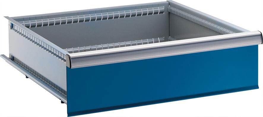 Lista Schublade 27 x 27 E enzianblau Höhe 150 mm Traglast 200 kg Produktbild Lista Schublade 27 x 27 E enzianblau Höhe 150 mm Traglast 200 kg