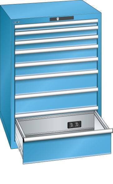 Lista Schubladenschrank 36 x 36 E 717 x 725 x 1000 mm 8 Schubladen Produktbild Lista Schubladenschrank 36 x 36 E 717 x 725 x 1000 mm 8 Schubladen