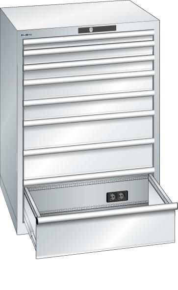 Lista Schubladenschrank 36 x 36 E 717 x 725 x 1000 mm 8 Schubladen Produktbild Lista Schubladenschrank 36 x 36 E 717 x 725 x 1000 mm 8 Schubladen