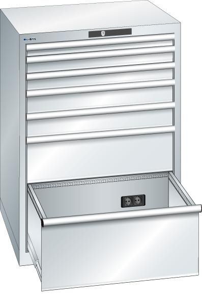 Lista Schubladenschrank 36 x 36 E 717 x 725 x 1000 7 Schubladen Produktbild Lista Schubladenschrank 36 x 36 E 717 x 725 x 1000 7 Schubladen