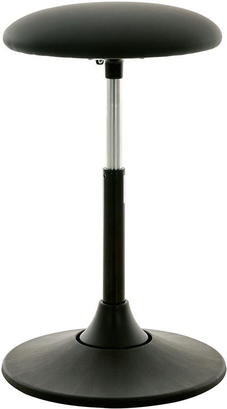 Lotz Drehhocker Serie 11134 für Personen bis 110 kg Kunstleder schwarz Produktbild Lotz Drehhocker Serie 11134 für Personen bis 110 kg Kunstleder schwarz