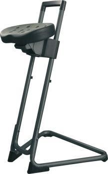 Lotz Stehhilfe Modell 3600 Sitzhöhenverstellung 600 – 850 mm schwarz Produktbild Lotz Stehhilfe Modell 3600 Sitzhöhenverstellung 600 – 850 mm schwarz