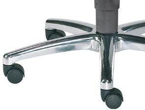 Sitwell Fußkreuz Alu hochglanz poliert Produktbild Sitwell Fußkreuz Alu hochglanz poliert