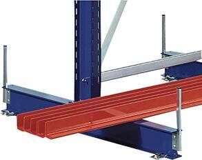 Meta Doppelfuß KR IPE120/2x400 RAL5010 für Kragarmregal Multistrong Produktbild Meta Doppelfuß KR IPE120/2x400 RAL5010 für Kragarmregal Multistrong