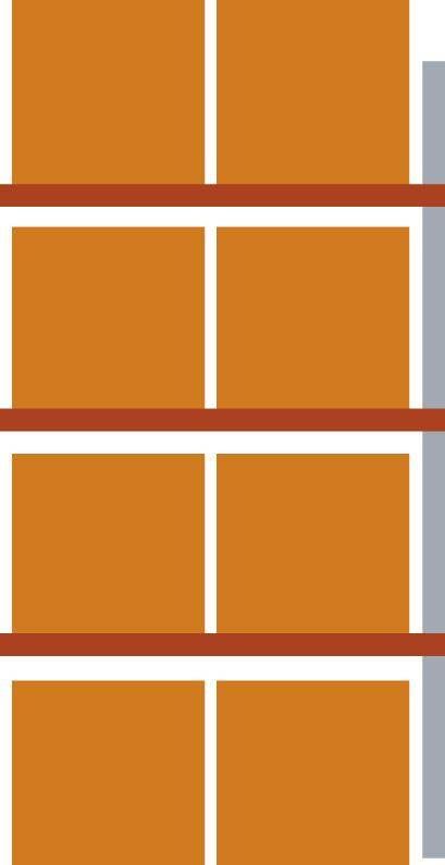 Meta Palettenregal komplett Anbaufeld 1000kg 3300 x 1100 x 2700 mm Meta Palettenregal komplett Anbaufeld 1000kg 3300 x 1100 x 2700 mm