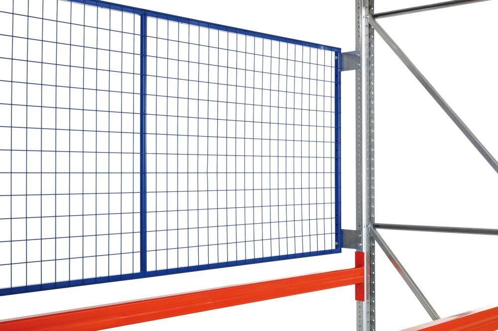 Meta Rückwandgitter QR 1825 x 500 RAL 5010 enzianblau Produktbild Meta Rückwandgitter QR 1825 x 500 RAL 5010 enzianblau