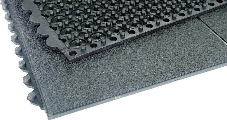 Miltex Arbeitsplatzmatte Yoga SOLID Basic Industrieschwarz 0,90 x 0,90 meter Miltex Arbeitsplatzmatte Yoga SOLID Basic Industrieschwarz 0,90 x 0,90 meter