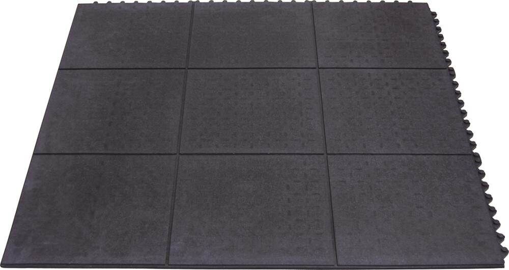 Miltex Arbeitsplatzmatte Yoga SOLID Basic Industrieschwarz 0,90 x 0,90 meter Miltex Arbeitsplatzmatte Yoga SOLID Basic Industrieschwarz 0,90 x 0,90 meter
