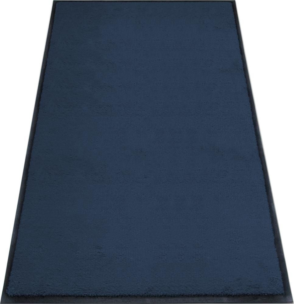 Miltex Schmutzfangmatte Eazycare Style 85 x 150 cm RAL 5011 stahlblau Produktbild Miltex Schmutzfangmatte Eazycare Style 85 x 150 cm RAL 5011 stahlblau