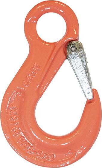 FS Hebetechnik Ösenlasthaken mit Schmiedefalle GK 10 Tragfähigkeit 6700 kg Durchmesser 13 mm Produktbild FS Hebetechnik Ösenlasthaken mit Schmiedefalle GK 10 Tragfähigkeit 6700 kg Durchmesser 13 mm
