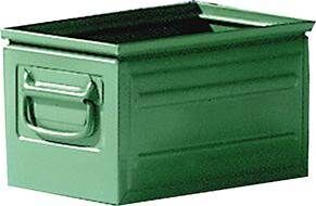 OPV Stapeltransportkasten Stahl STK B grün Produktbild OPV Stapeltransportkasten Stahl STK B grün