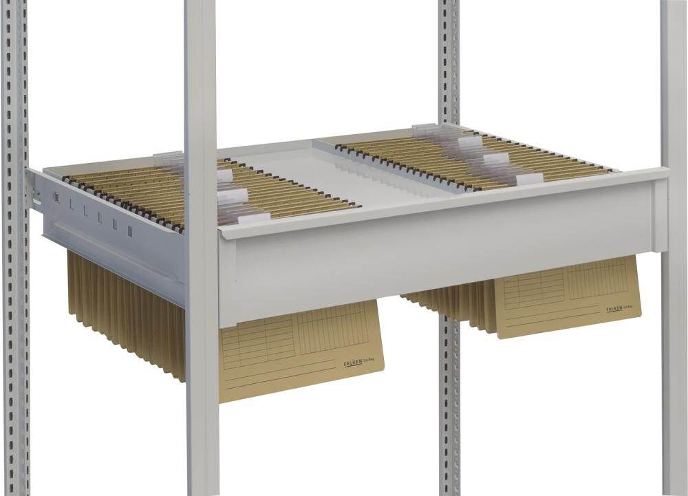 Hofe Hängemappenauszug 1000 x 600 mm Orion Plus HK01060 RAL 7035 Produktbild Hofe Hängemappenauszug 1000 x 600 mm Orion Plus HK01060 RAL 7035