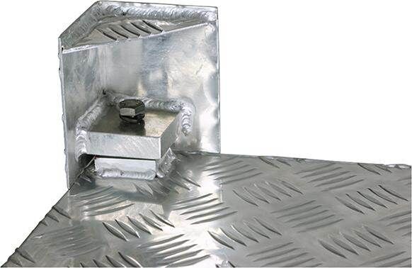 Alutec Palettenfüße für Riffelblechboxen Produktbild Alutec Palettenfüße für Riffelblechboxen bild 3