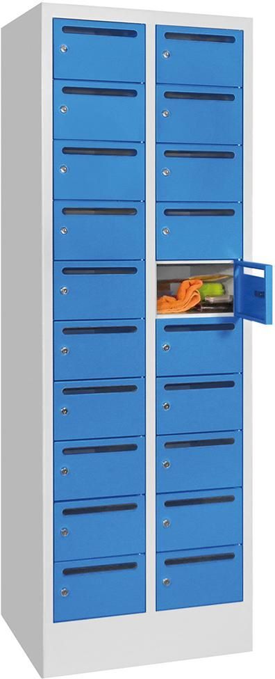 Pavoy Verteilerschrank 2 reihig 600 x 500 x 1850 mm Produktbild Pavoy Verteilerschrank 2 reihig 600 x 500 x 1850 mm