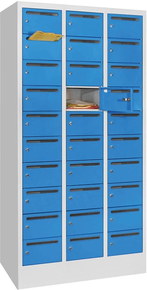 Pavoy Verteilerschrank Stahlblech 30F 900 x 500 x 1850 mm Produktbild Pavoy Verteilerschrank Stahlblech 30F 900 x 500 x 1850 mm