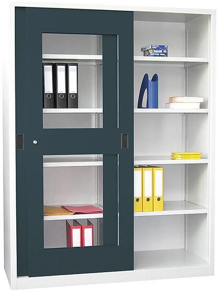Pavoy Schiebetürenschrank Gehäuselast bis 600 kg 1500 x 500 x 1950 mm Produktbild Pavoy Schiebetürenschrank Gehäuselast bis 600 kg 1500 x 500 x 1950 mm