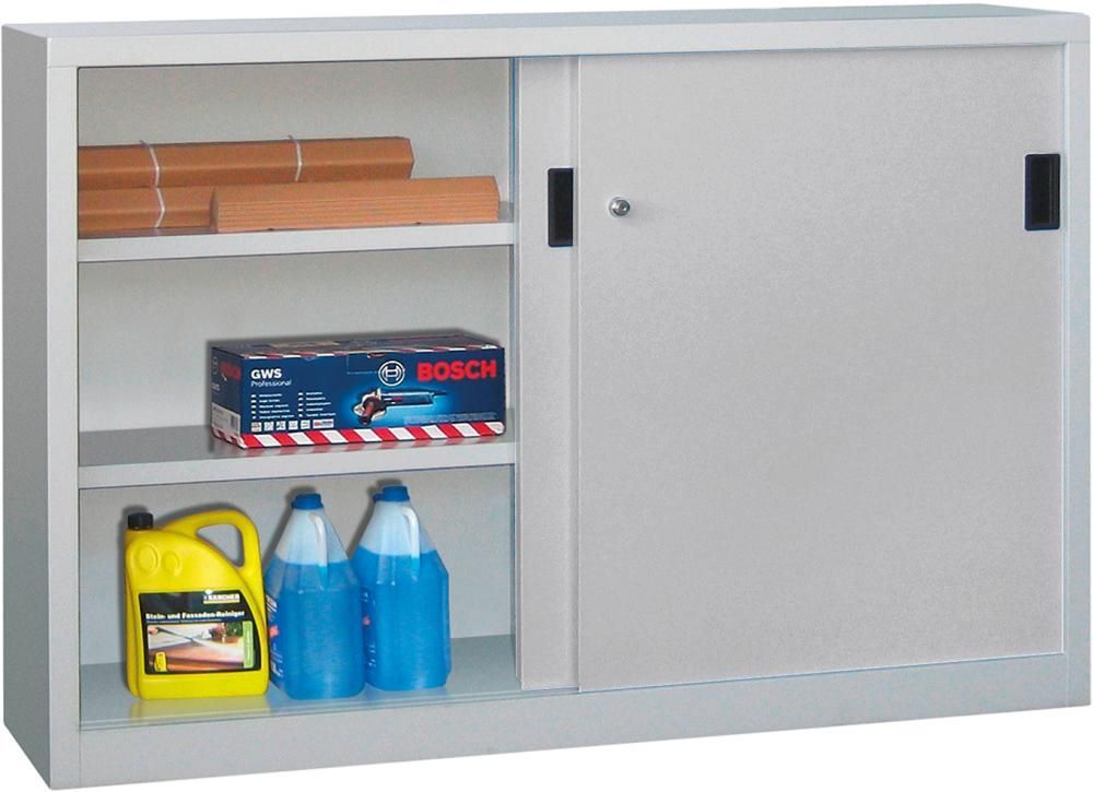 Pavoy Schwerlastschrank mit Drehdruckzylinderschloss 1500 x 500 x 1000 mm