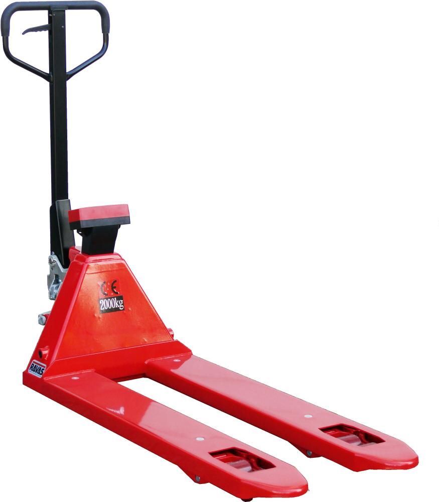 Ravas Wiegehubwagen Gabelhubwagen 1100 Last 2000 kg Produktbild Ravas Wiegehubwagen Gabelhubwagen 1100 Last 2000 kg bild 2