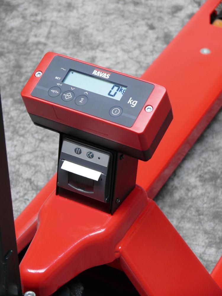 Ravas Wiegehubwagen Gabelhubwagen 1100 Last 2000 kg Produktbild Ravas Wiegehubwagen Gabelhubwagen 1100 Last 2000 kg bild 3