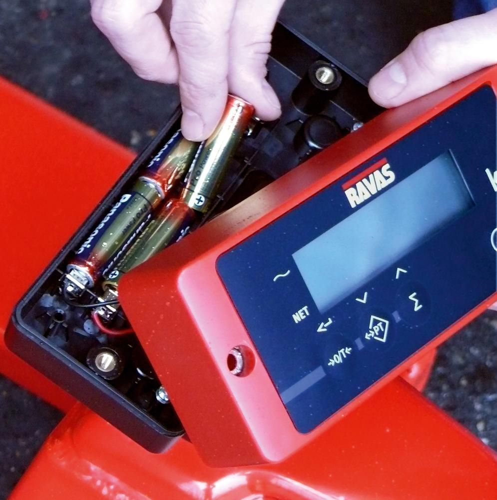 Ravas Wiegehubwagen Gabelhubwagen 1100 Last 2000 kg Produktbild Ravas Wiegehubwagen Gabelhubwagen 1100 Last 2000 kg bild 4