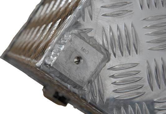 Alutec Transportkiste Riffelblech R120 600x400x500mm Produktbild Alutec Transportkiste Riffelblech R120 600x400x500mm bild 4